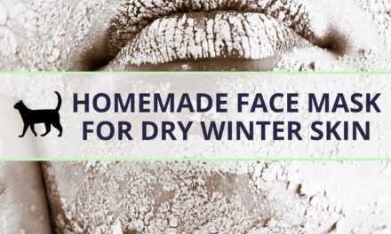 Try this easy homemade face mask for dry skin in winter!
