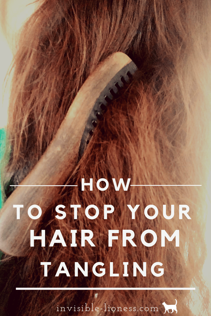 How to keep hair from tangling throughout the day & night