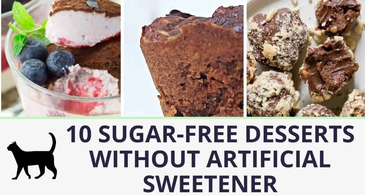 10 sugar-free desserts without artificial sweeteners. So yummy!